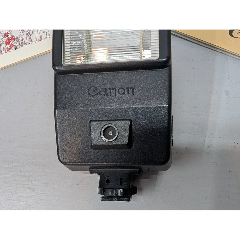 Canon AE-1 35mm Camera w/ FD‎ 50mm 1:1.8 Lens + Power Winder Lens Speedlite 155A